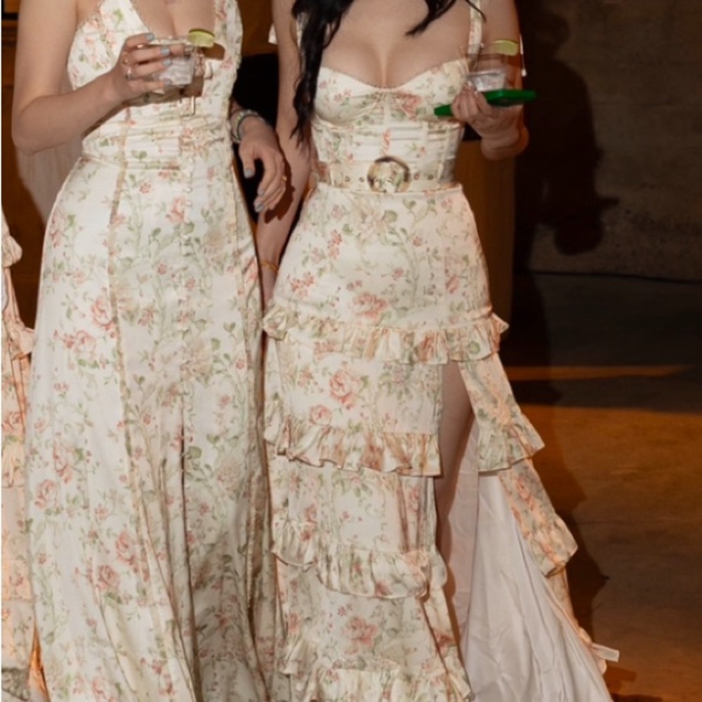 V. Chapman lisianthus dress Carmel valley rose
